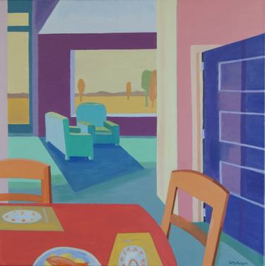 Original Interiors Paintings by Patty Rodgers