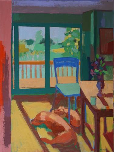 Print of Expressionism Interiors Paintings by Patty Rodgers