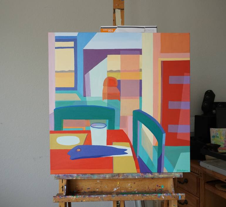 Original Geometric Painting by Patty Rodgers