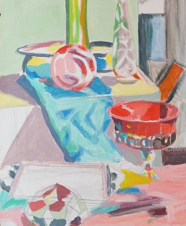 Original Modern Still Life Paintings by Patty Rodgers