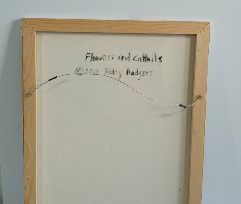 Original Abstract Floral Painting by Patty Rodgers