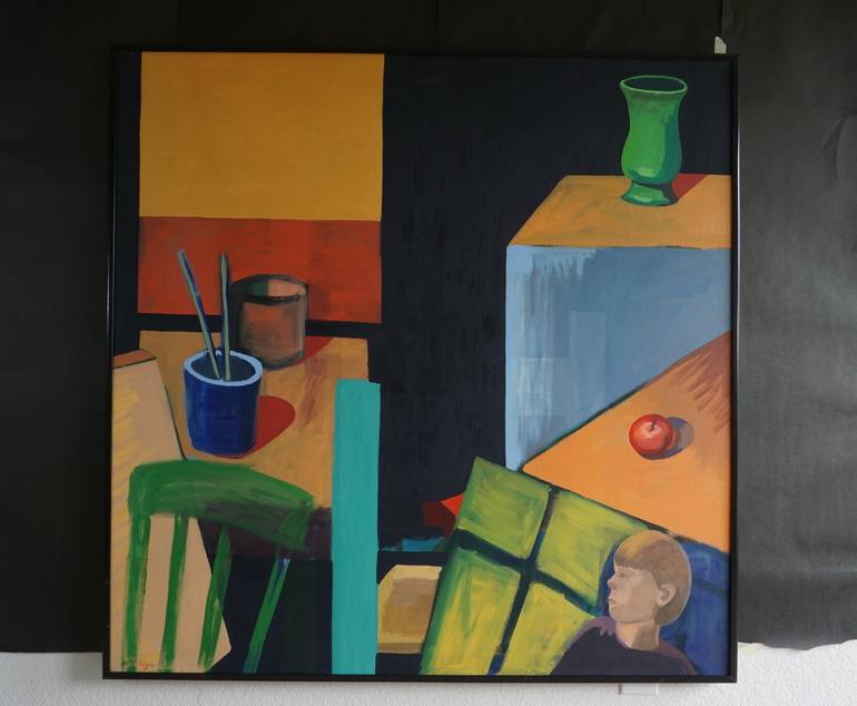 Original Abstract Interiors Painting by Patty Rodgers