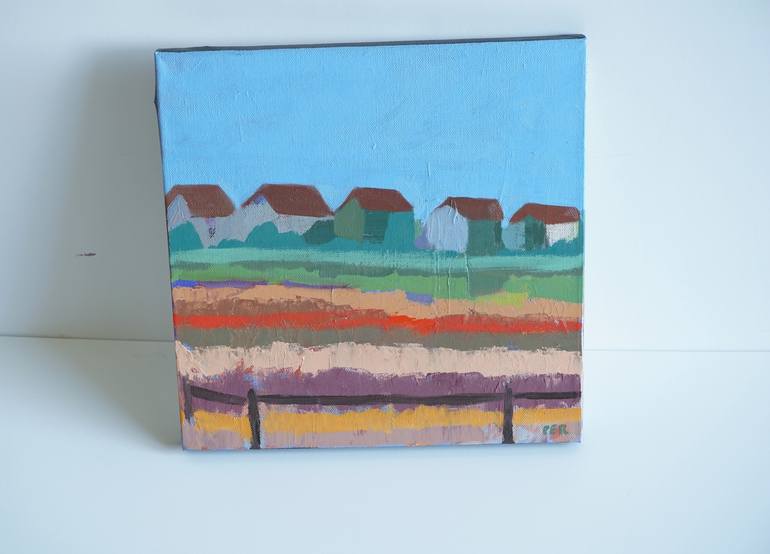 Original Abstract Landscape Painting by Patty Rodgers
