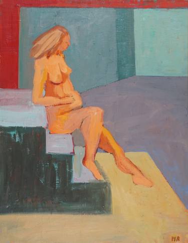 Original Expressionism Nude Paintings by Patty Rodgers