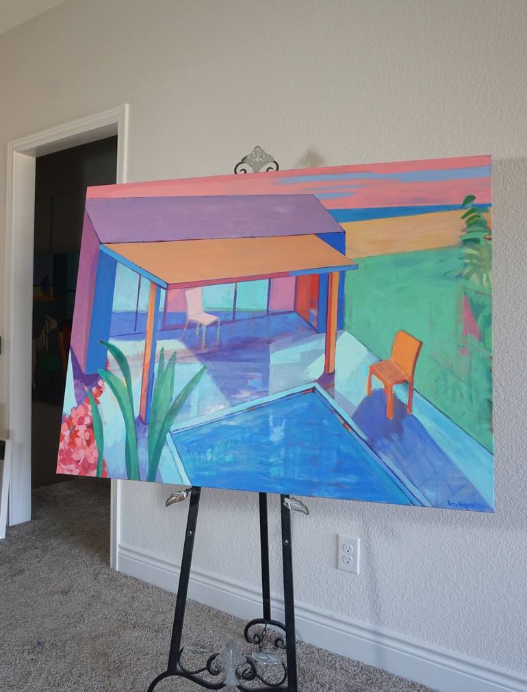 Original Home Painting by Patty Rodgers
