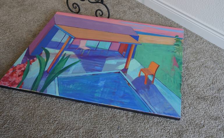 Original Expressionism Home Painting by Patty Rodgers