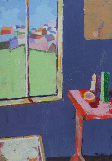 Print of Abstract Interiors Paintings by Patty Rodgers