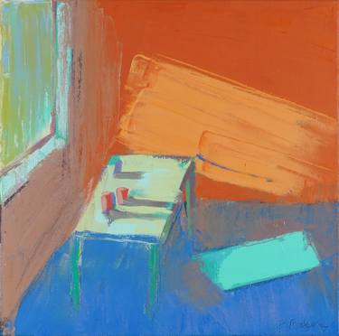 Print of Abstract Interiors Paintings by Patty Rodgers