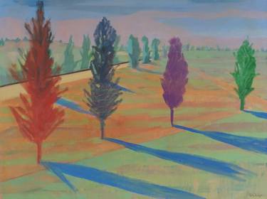 Prairie Stripes with Trees thumb