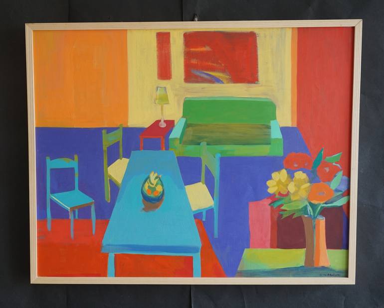 Original Interiors Painting by Patty Rodgers