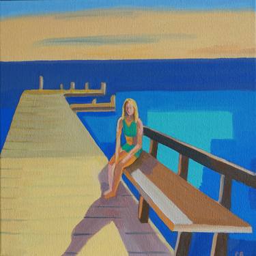 Girl on a Dock of a Bay thumb