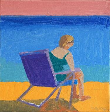 Original Abstract Beach Paintings by Patty Rodgers