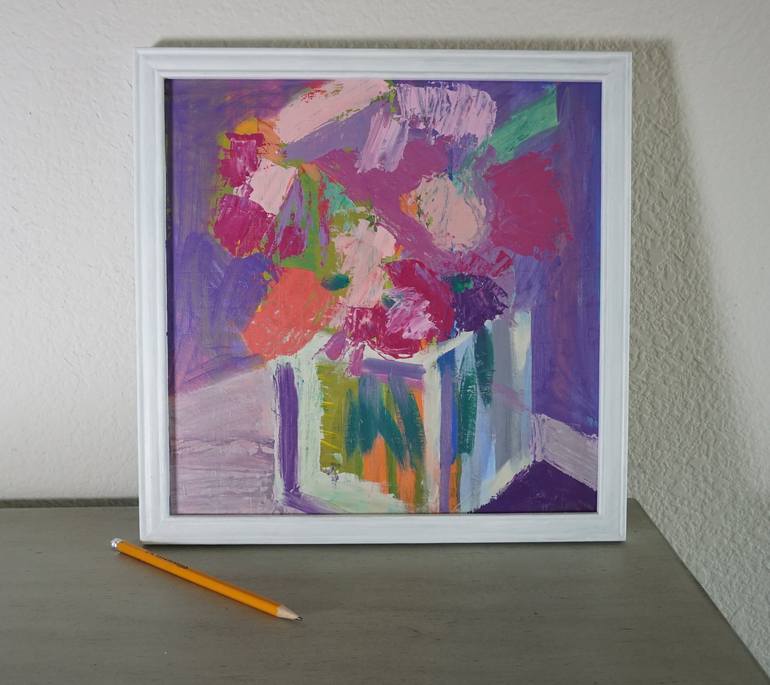 Original Floral Painting by Patty Rodgers
