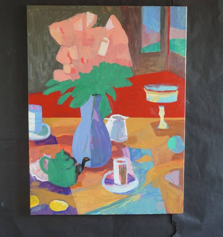 Original Abstract Still Life Painting by Patty Rodgers
