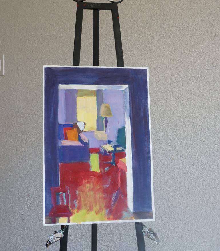 Original Abstract Interiors Painting by Patty Rodgers