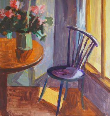 Original Expressionism Interiors Paintings by Patty Rodgers