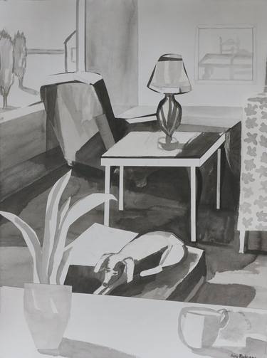 Print of Interiors Drawings by Patty Rodgers