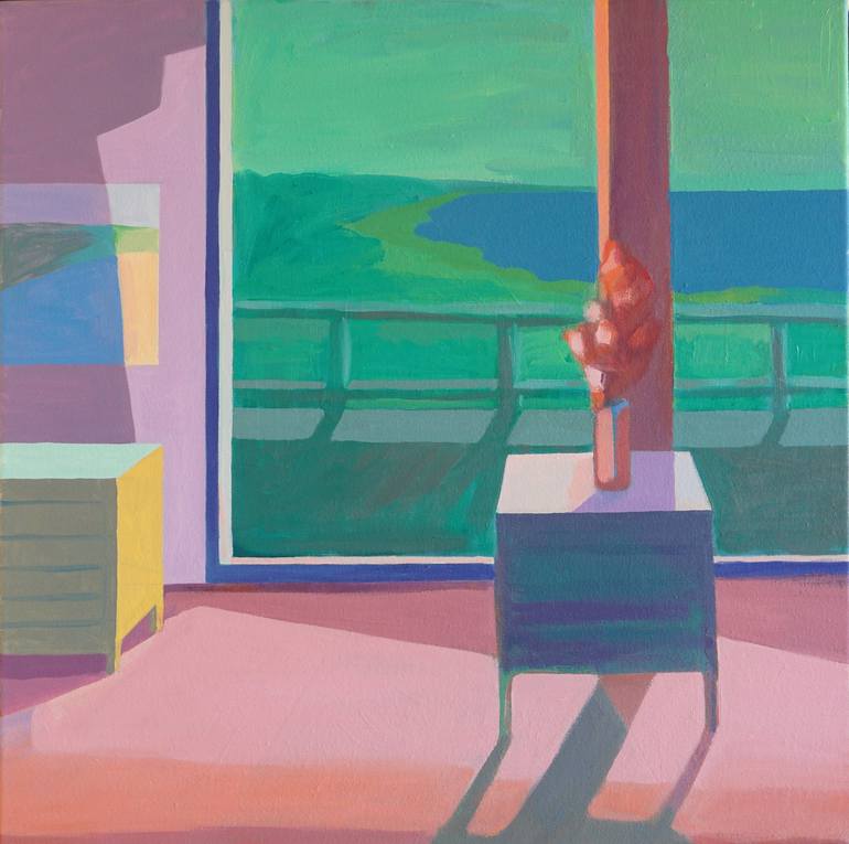 Print of Abstract Interiors Paintings by Patty Rodgers