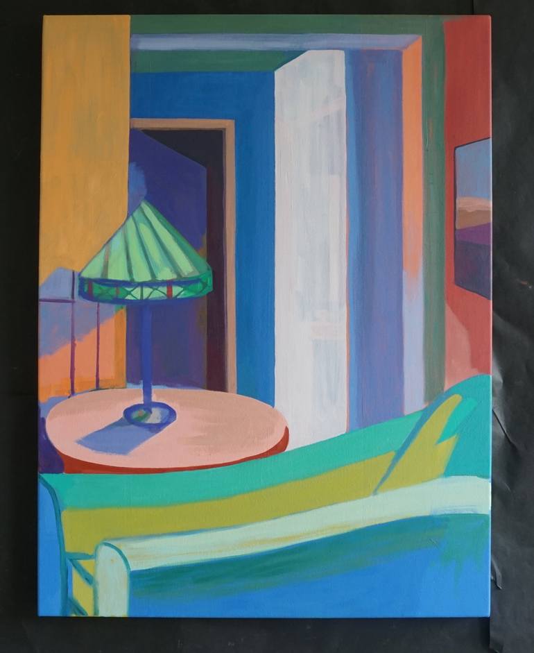 Original Abstract Interiors Painting by Patty Rodgers