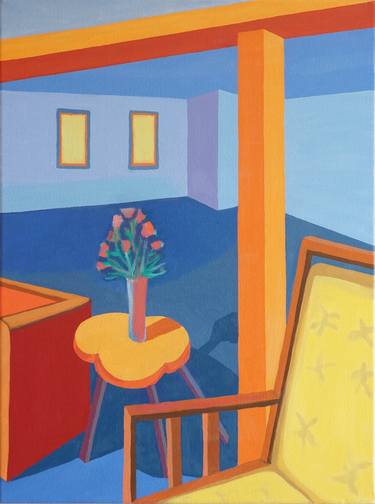 Room with Yellow Chair thumb