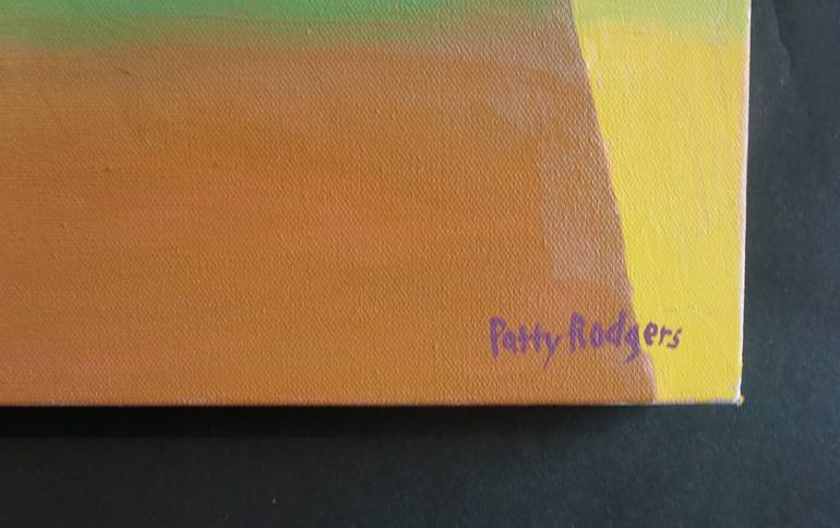 Original Abstract Interiors Painting by Patty Rodgers