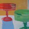 Detail of textured paint.