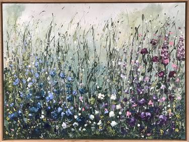 Original Expressionism Floral Paintings by Tanya Keenan