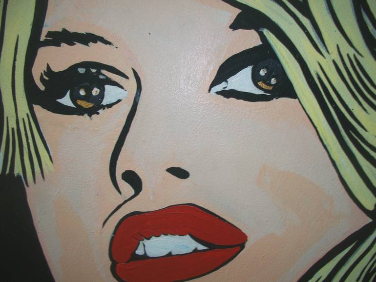 Original Pop Art Pop Culture/Celebrity Painting by Cristian Barnes