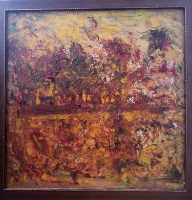 Original Abstract Painting by eddy lubis