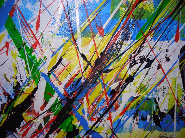 Original Abstract Painting by Natasa Vladisavljevic