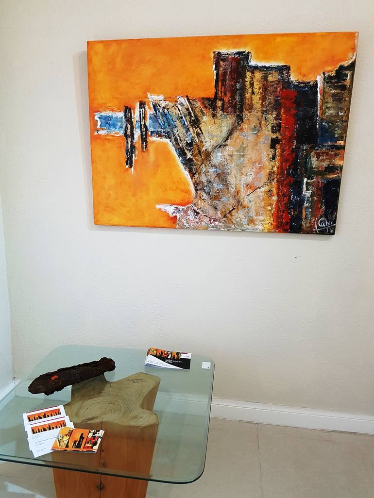 Original Abstract Painting by Teresa Cabo