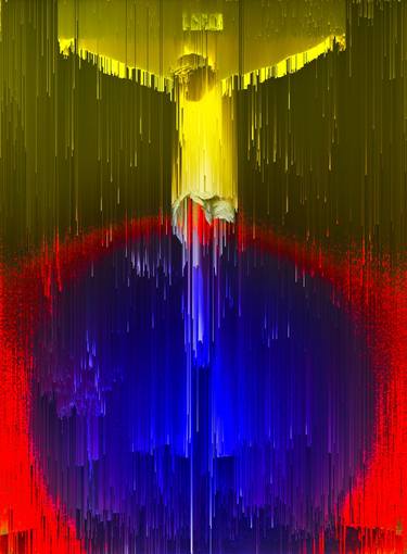 Original Religious Digital by Alexander Van Glitch