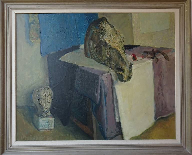 Original Figurative Still Life Painting by Ljubisa Urosevic