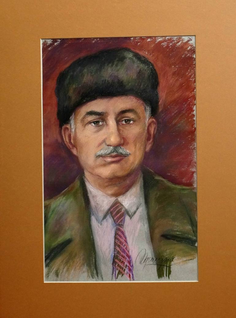 Original Portrait Drawing by Ljubisa Urosevic