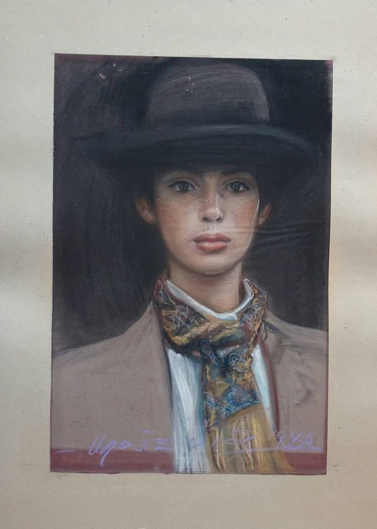 Original Portrait Drawing by Ljubisa Urosevic