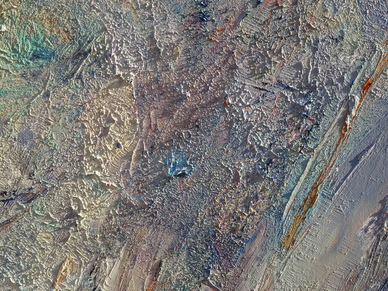 Original Modernism Abstract Painting by Ljubisa Urosevic