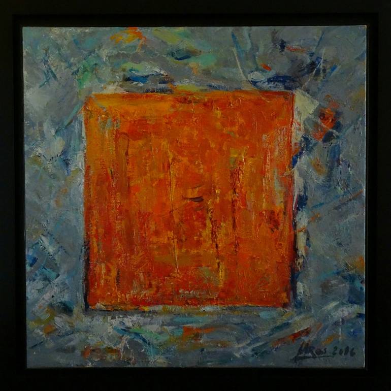 Original Modern Abstract Painting by Ljubisa Urosevic