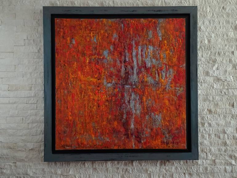 Original Abstract Painting by Ljubisa Urosevic