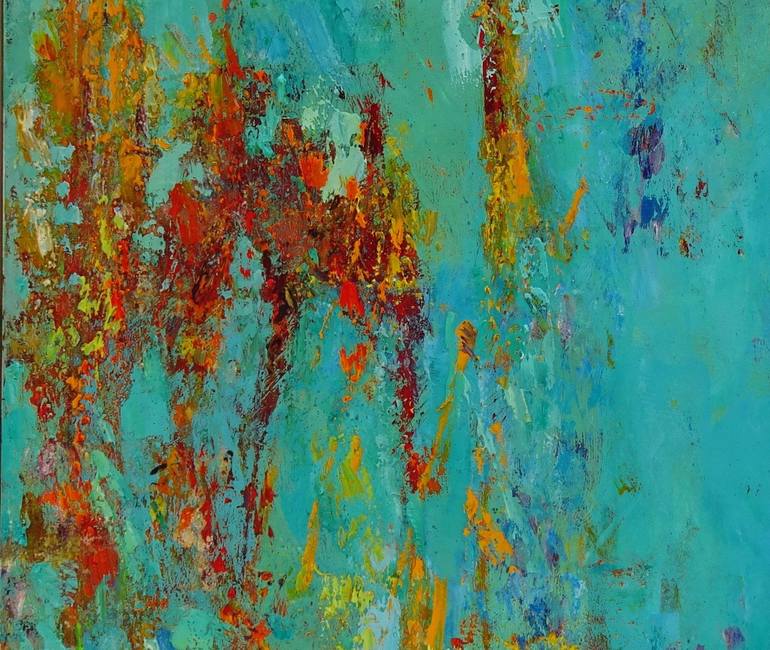 Original Modern Abstract Painting by Ljubisa Urosevic