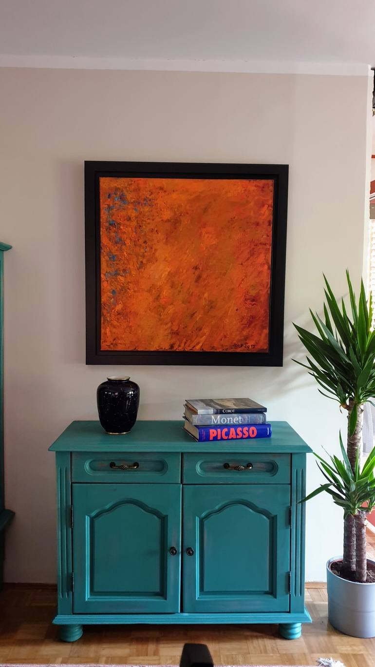 Original Abstract Painting by Ljubisa Urosevic