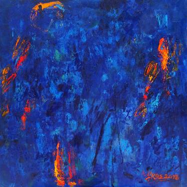 Original Abstract Expressionism Abstract Paintings by Ljubisa Urosevic