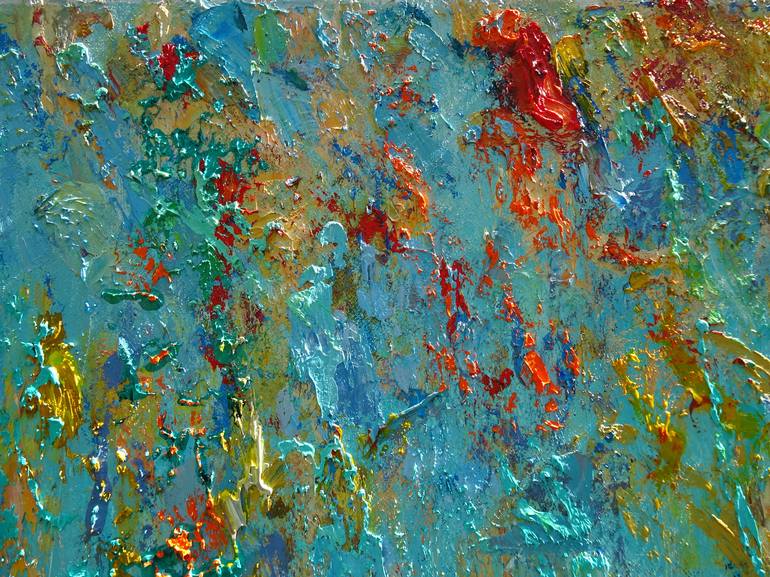 Original Abstract Painting by Ljubisa Urosevic