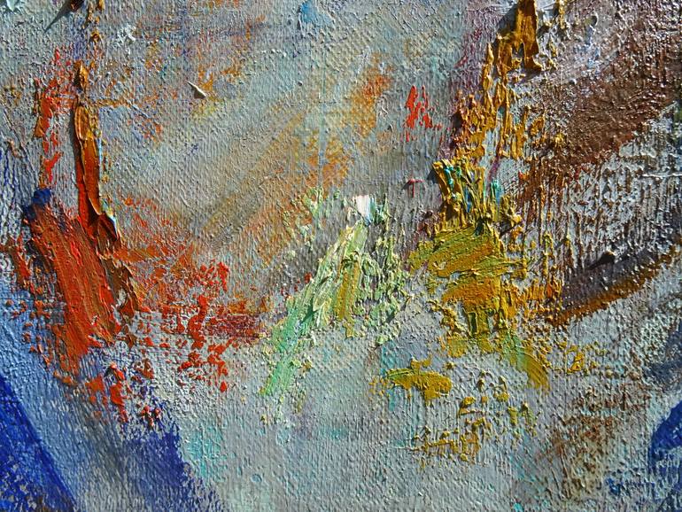 Original Abstract Animal Painting by Ljubisa Urosevic