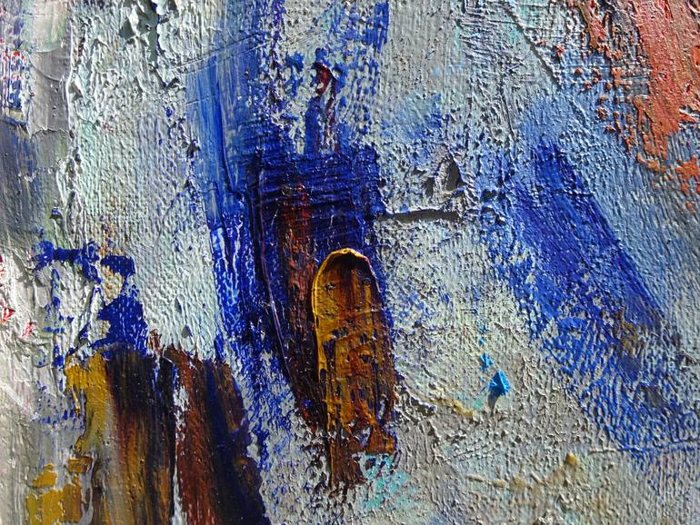 Original Abstract Animal Painting by Ljubisa Urosevic