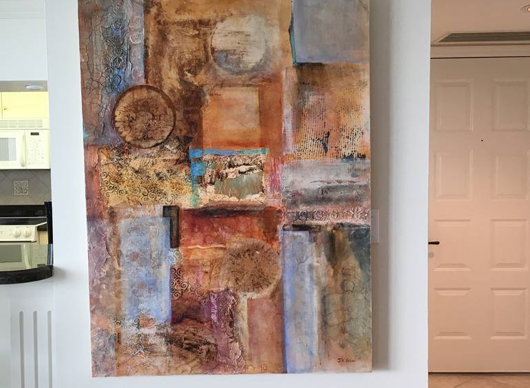 Original Abstract Painting by Jill Segal