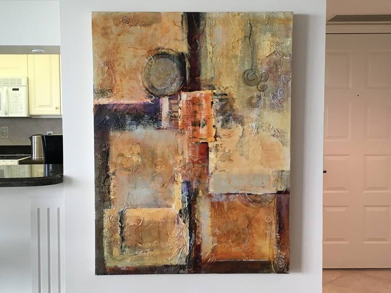 Original Abstract Painting by Jill Segal