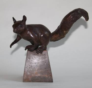 Original Figurative Animal Sculpture by Amelia Saint George