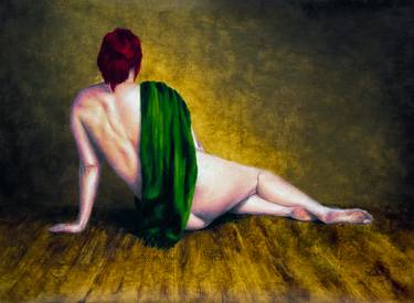 Original Nude Paintings by Rogerio Silva