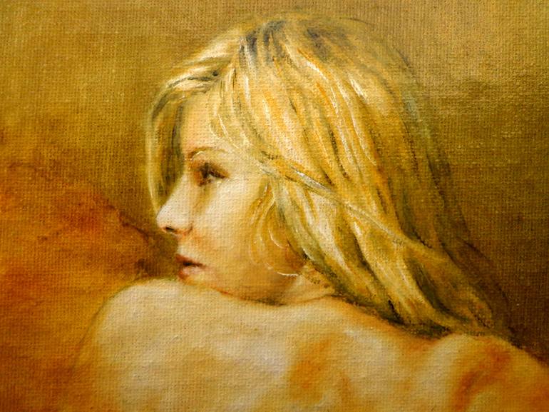 Original Nude Painting by Rogerio Silva