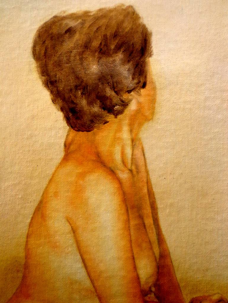 Original Nude Painting by Rogerio Silva